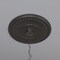 Ekena Millwork Berkshire PVC Medallion (Canopies up to 8 3/8"), 19"OD x 3 1/2"ID x 1"P, Metallic Weathered Steel CMP19BEDST - alternate 6